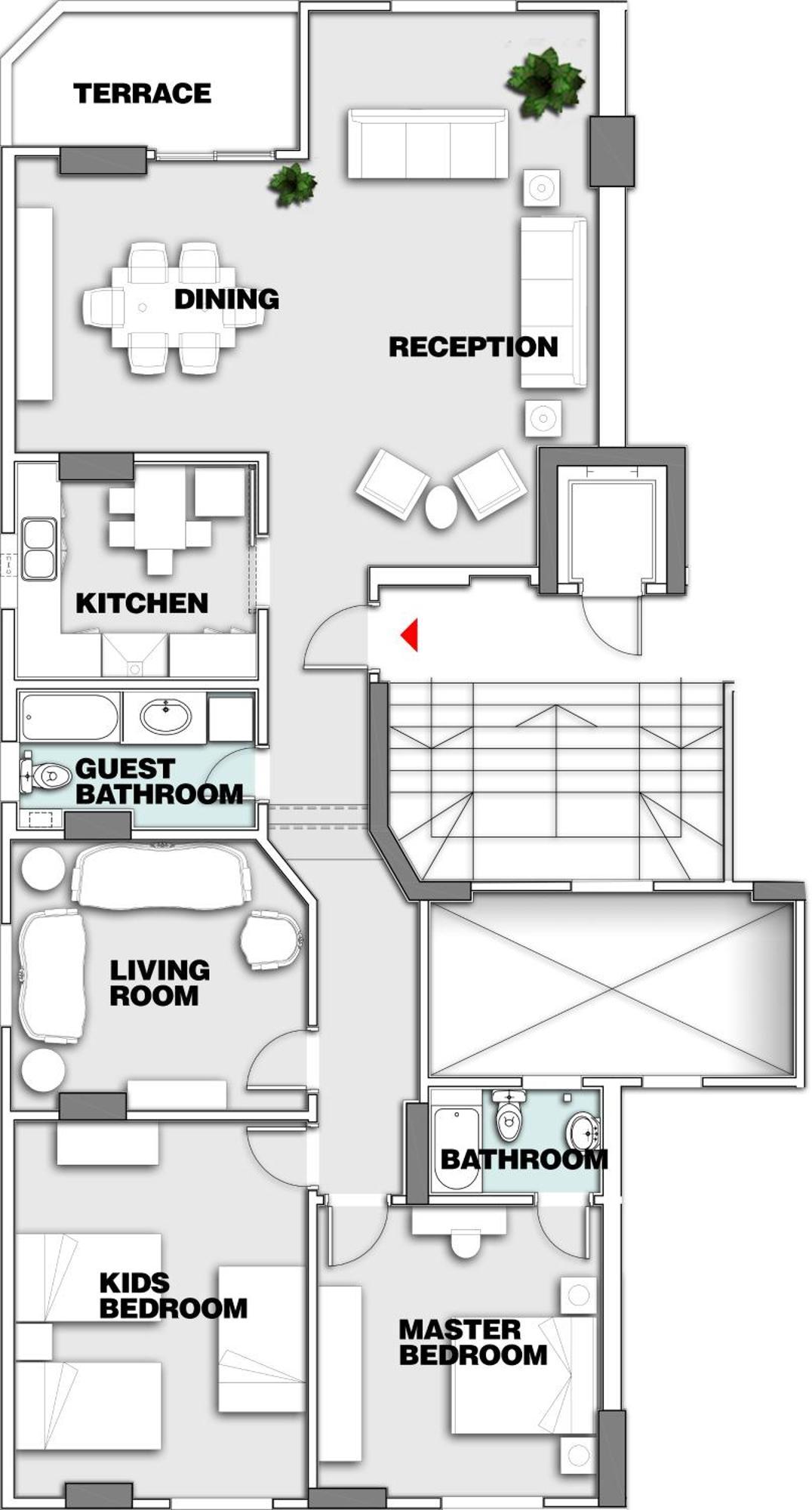 Luxury Furnished Appartement *
